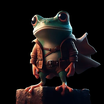 Artwork thumbnail, Frog by Azrora