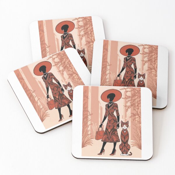 Item preview, Brown silhouettes designed and sold by PeggyMacStudio.