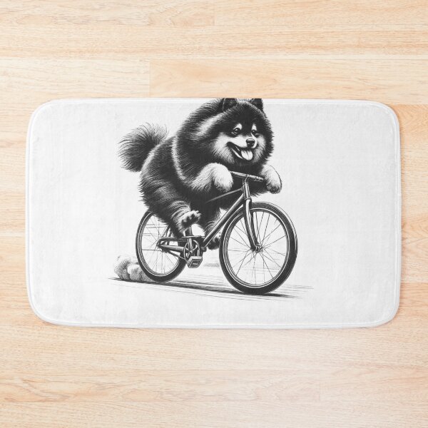 Item preview, Finnish Lapphund Riding Bike designed and sold by Kimberley King Art  King Art.