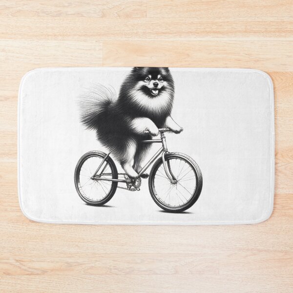 Item preview, German Spitz Riding Bike designed and sold by Kimberley King Art  King Art.
