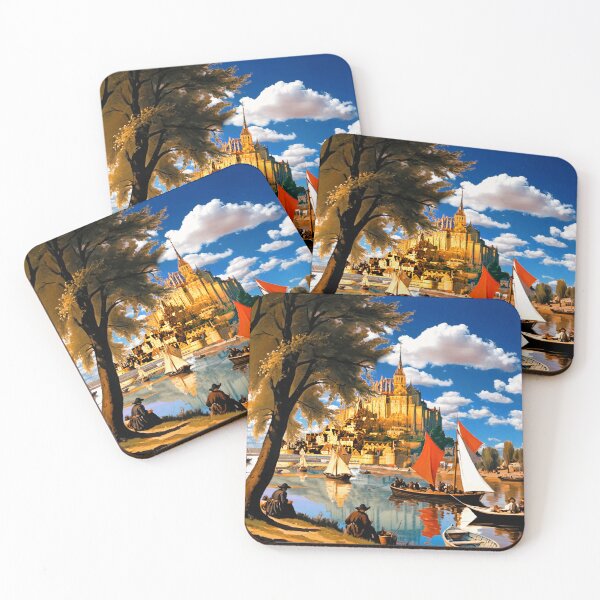 Item preview, Mont Saint Michel, Medieval Monastery designed and sold by Sanctum Icons.
