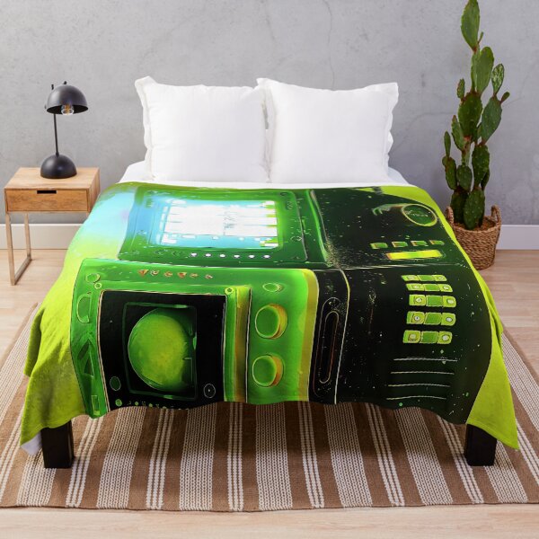 Item preview, The holographic display features a retro-futuristic UI. designed and sold by CheerForGoods.