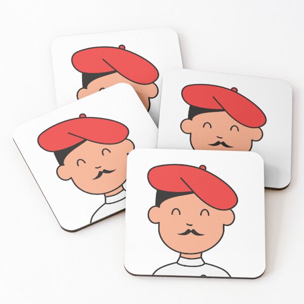 Item preview, Paris men with beret designed and sold by thebunga.