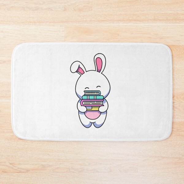 Item preview, Bookish Bunny – Cute Book Stack Lover Design designed and sold by yogiskencing.
