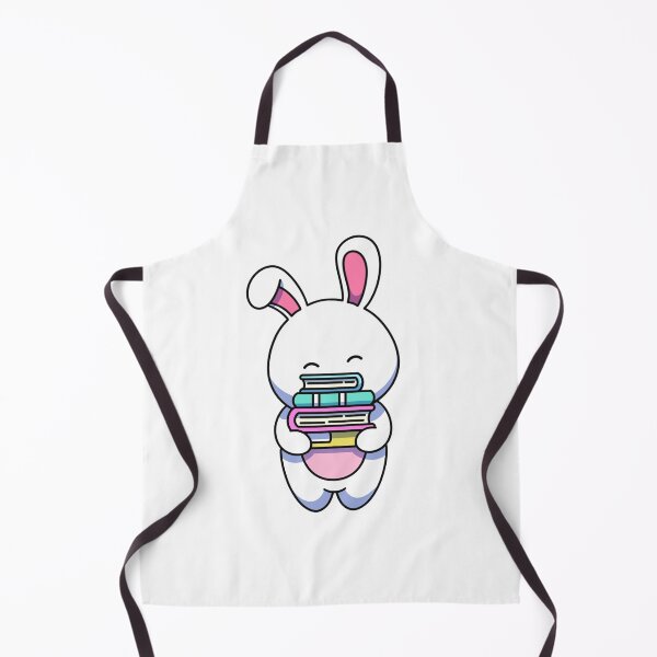 Item preview, Bookish Bunny – Cute Book Stack Lover Design designed and sold by yogiskencing.