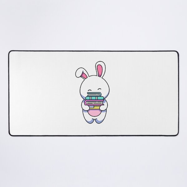 Item preview, Bookish Bunny – Cute Book Stack Lover Design designed and sold by yogiskencing.