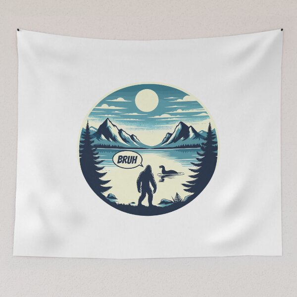 Item preview, Bigfoot and Loch Ness designed and sold by paulrommer.