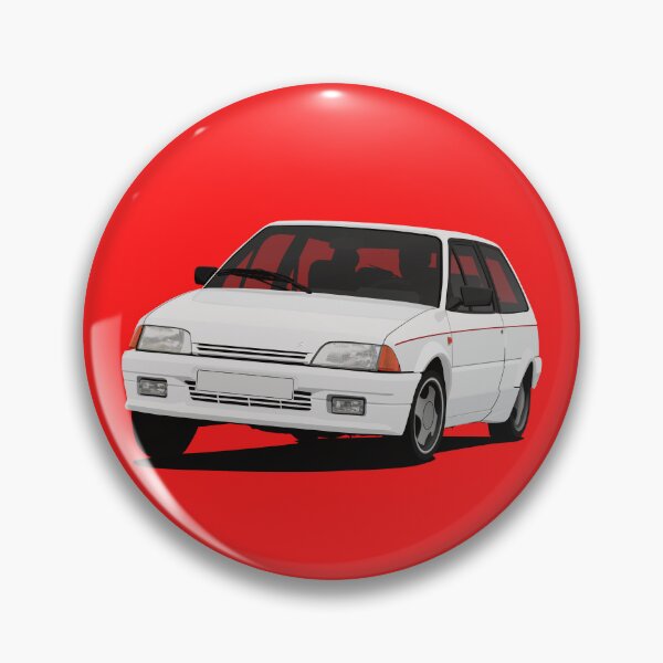 Item preview, AX GT in white designed and sold by knappidesign.
