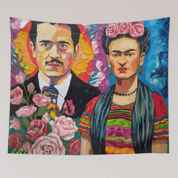 Item preview, Frida and Diego A Love Letter in Art designed and sold by Tamas Das.