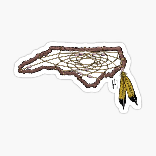 Item preview, North Carolina Dreamcatcher with Flicker Feathers designed and sold by RyanAHammondsArt.