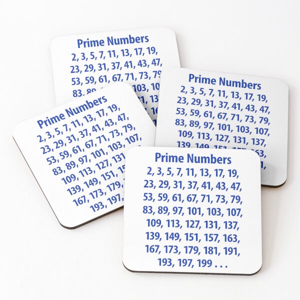 Item preview, Prime Numbers designed and sold by CharlottePlaceArt.