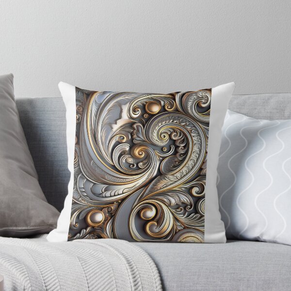 Item preview, Gold and silver Paisley pattern -5- designed and sold by Dutchie-in-Gemany.
