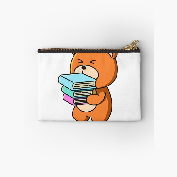 Item preview, Busy Book Bear – Cute Study Buddy Character Design designed and sold by yogiskencing.