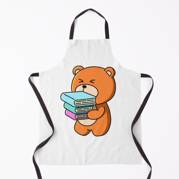 Item preview, Busy Book Bear – Cute Study Buddy Character Design designed and sold by yogiskencing.
