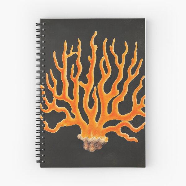 Item preview, Vivid Coral Silhouette on Black designed and sold by MVXX.