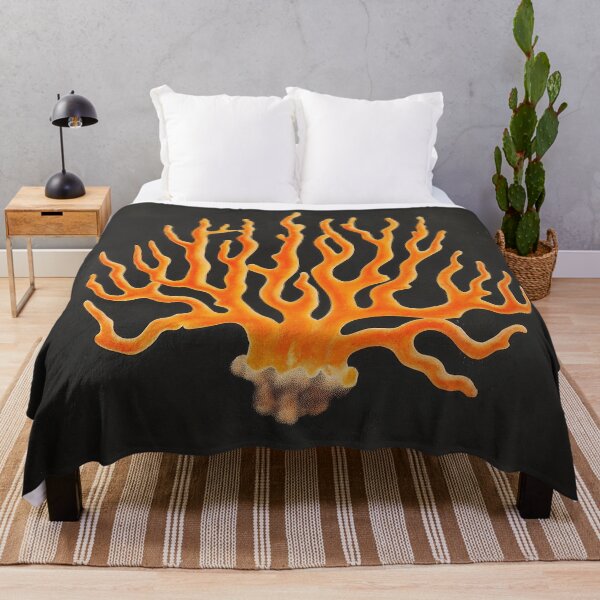 Item preview, Vivid Coral Silhouette on Black designed and sold by MVXX.
