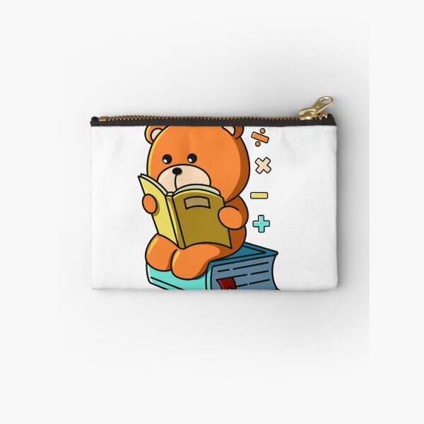 Item preview, Math Whiz Bear – Cute Study Time Character Design designed and sold by yogiskencing.