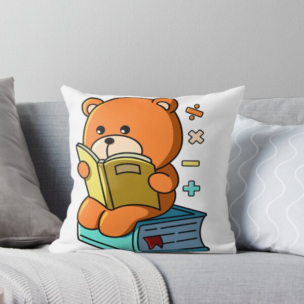 Item preview, Math Whiz Bear – Cute Study Time Character Design designed and sold by yogiskencing.