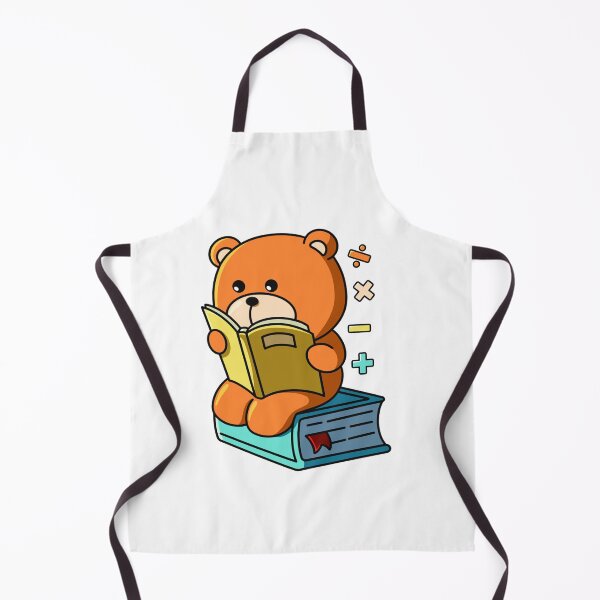 Item preview, Math Whiz Bear – Cute Study Time Character Design designed and sold by yogiskencing.