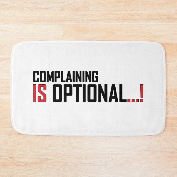 Item preview, complaining is optional designed and sold by Positive Mindzet!.