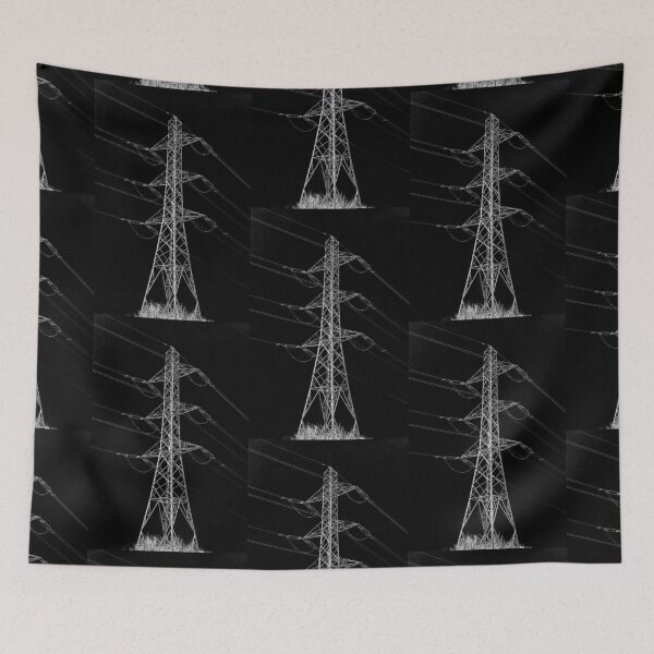 Item preview, Black and White Pylon designed and sold by pinkal.
