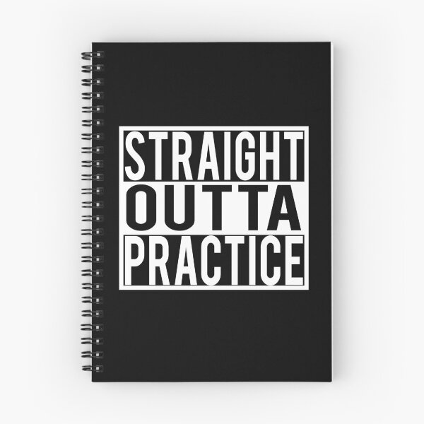 Item preview, Straight Outta Practice Funny Sports Football Music Band Orchestra designed and sold by spitzys.