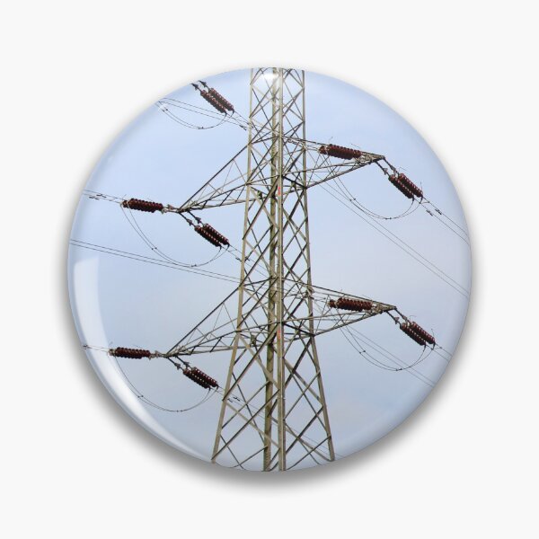 Item preview, Pylon against blue sky designed and sold by pinkal.