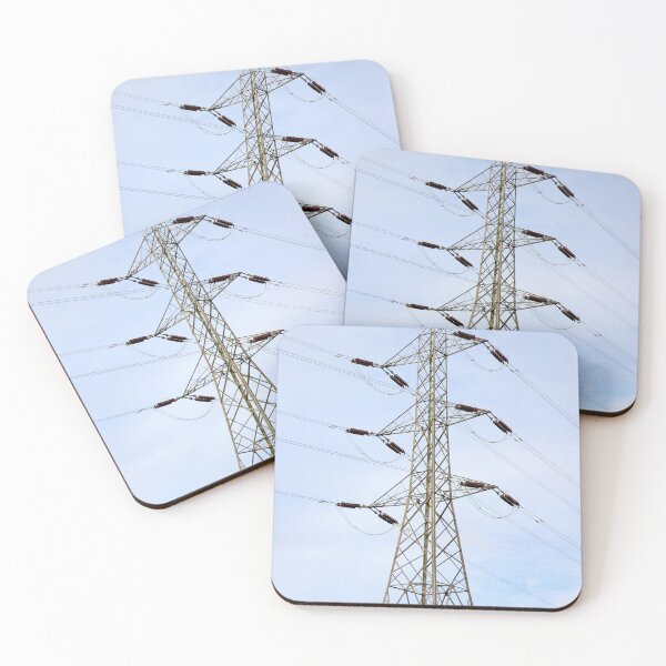 Item preview, Pylon against blue sky designed and sold by pinkal.