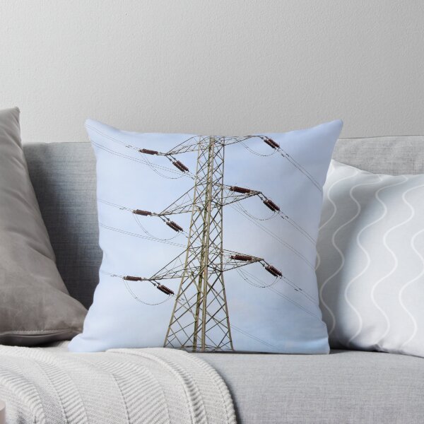 Item preview, Pylon against blue sky designed and sold by pinkal.