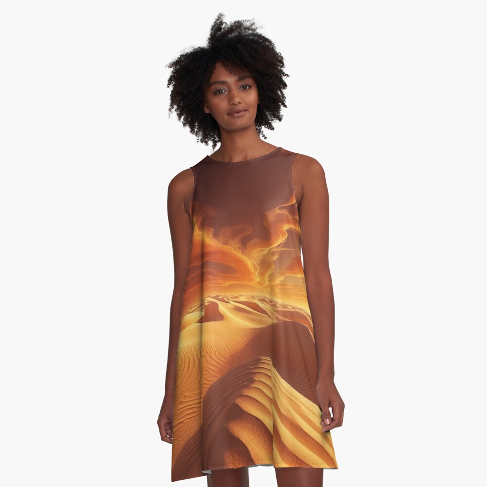 Item preview, A-Line Dress designed and sold by PixelsArtst.