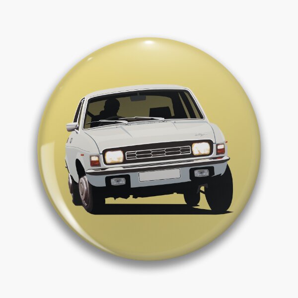 Item preview, Austin Allegro - white illustration designed and sold by knappidesign.