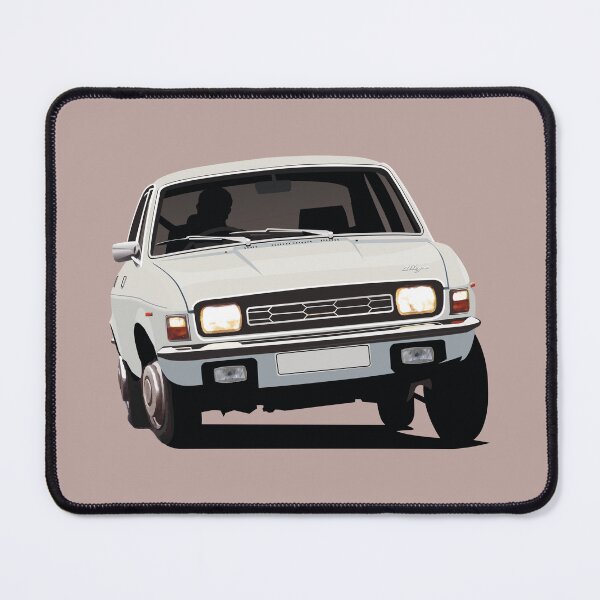 Item preview, Austin Allegro - white illustration designed and sold by knappidesign.