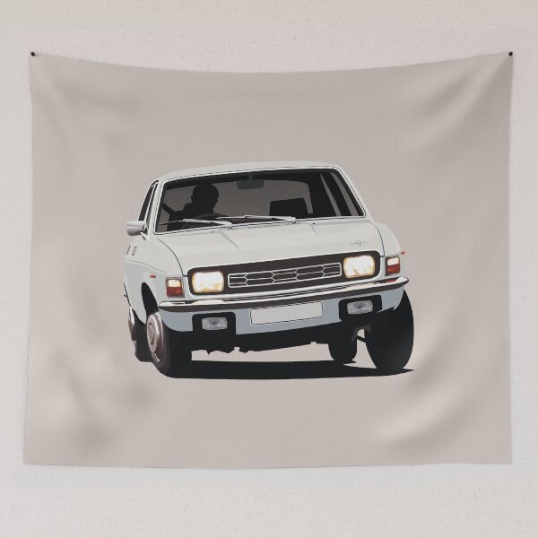 Item preview, Austin Allegro - white illustration designed and sold by knappidesign.