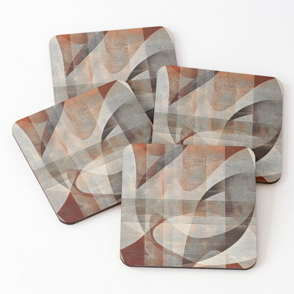 Item preview, 3D rendered fabric pattern embodies the principles of minimalism. designed and sold by CheerForGoods.