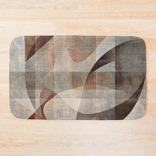 Item preview, 3D rendered fabric pattern embodies the principles of minimalism. designed and sold by CheerForGoods.