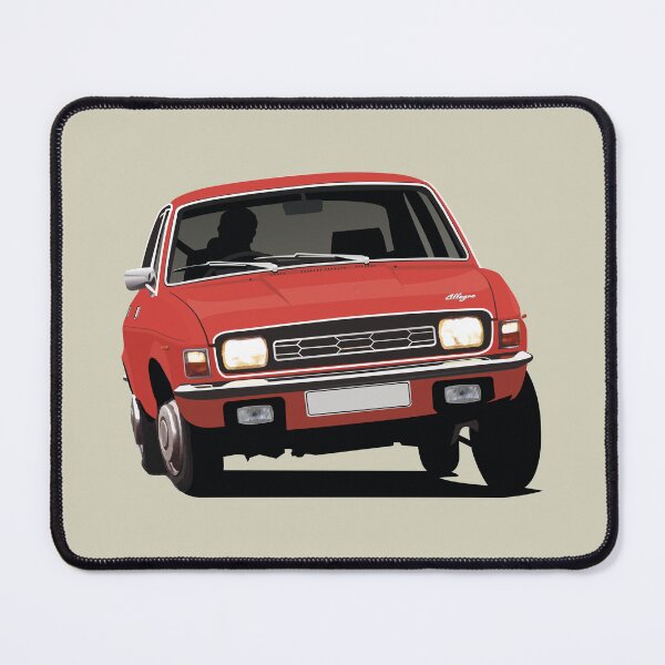 Item preview, Austin Allegro - red illustration designed and sold by knappidesign.