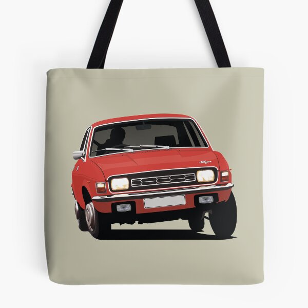 Item preview, Austin Allegro - red illustration designed and sold by knappidesign.