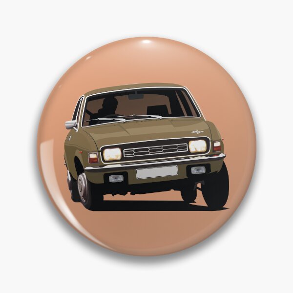 Item preview, Austin Allegro - brown illustration designed and sold by knappidesign.