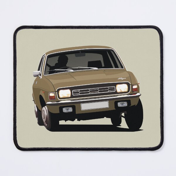 Item preview, Austin Allegro - brown illustration designed and sold by knappidesign.