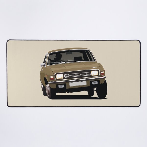 Item preview, Austin Allegro - brown illustration designed and sold by knappidesign.