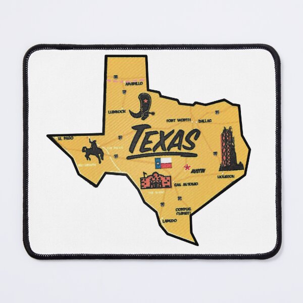 Item preview, Texas Tourist Map designed and sold by Havocgirl.