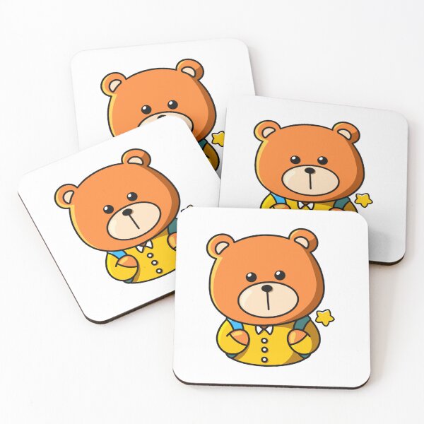 Item preview, Cute School Bear with Backpack – Adorable Digital Illustration designed and sold by yogiskencing.
