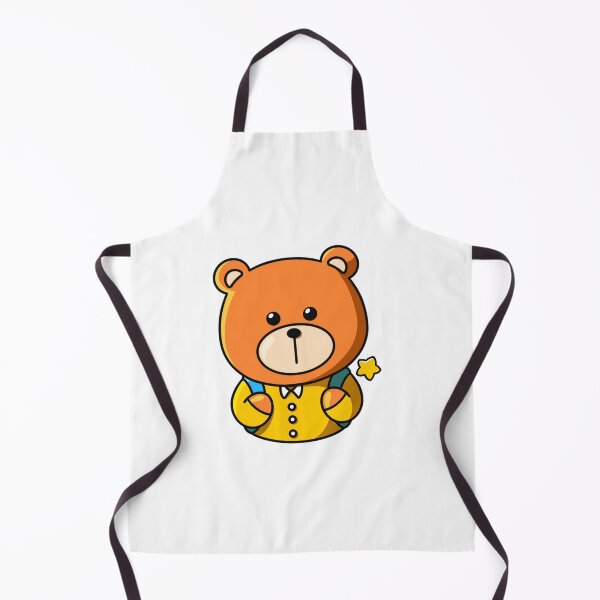 Item preview, Cute School Bear with Backpack – Adorable Digital Illustration designed and sold by yogiskencing.