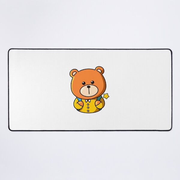 Item preview, Cute School Bear with Backpack – Adorable Digital Illustration designed and sold by yogiskencing.