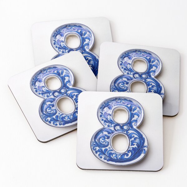 Item preview, Delft Blue number 8 -2- designed and sold by Dutchie-in-Gemany.