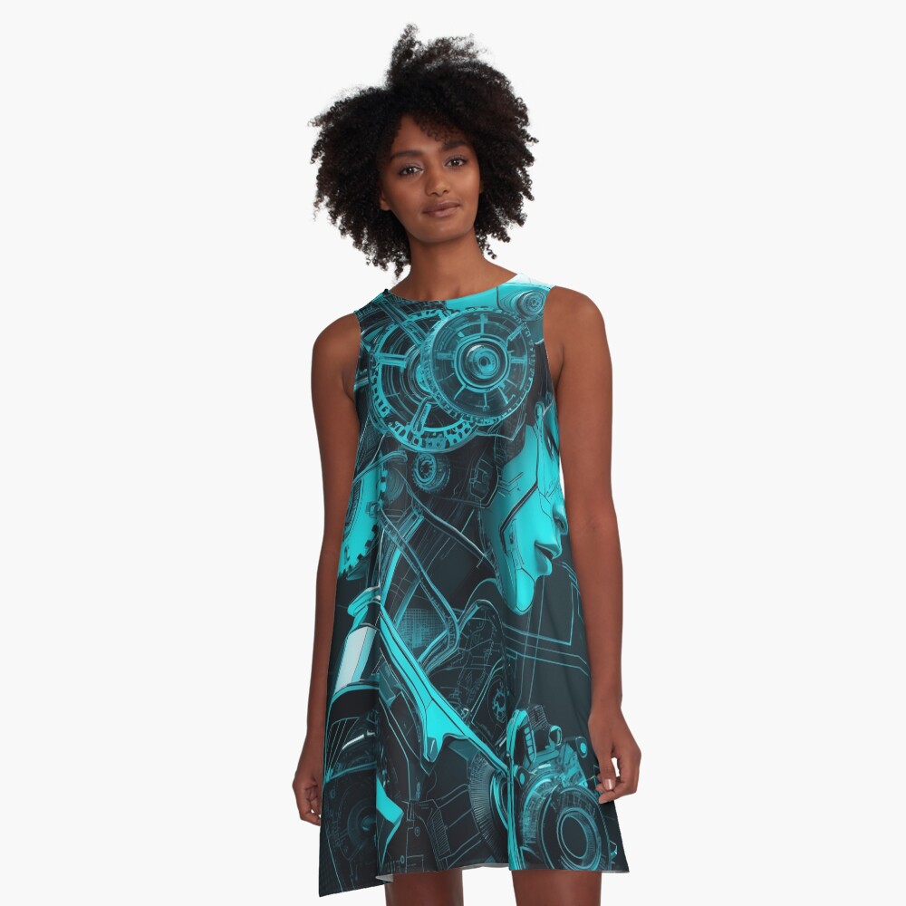 Item preview, A-Line Dress designed and sold by PixelsArtst.