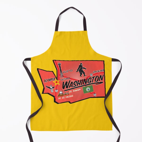 Item preview, Washington Tourist Map designed and sold by Havocgirl.