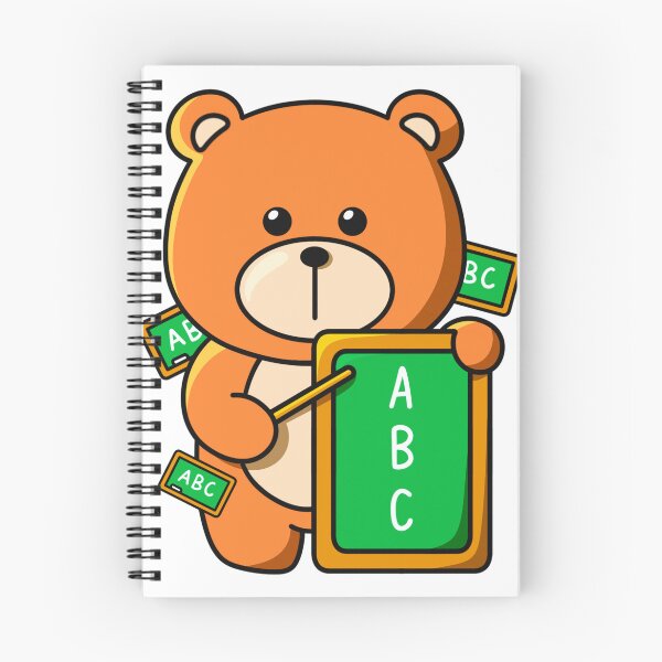 Item preview,  Cute Teacher Bear with Chalkboard – Fun Educational designed and sold by yogiskencing.
