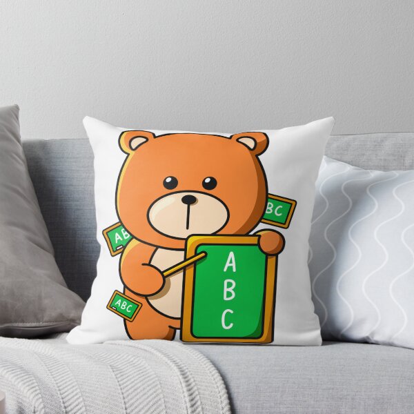 Item preview,  Cute Teacher Bear with Chalkboard – Fun Educational designed and sold by yogiskencing.