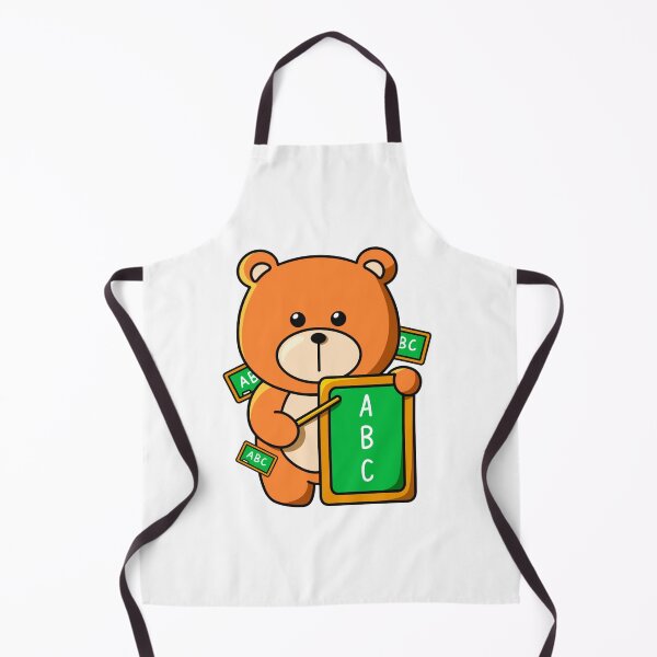 Item preview,  Cute Teacher Bear with Chalkboard – Fun Educational designed and sold by yogiskencing.